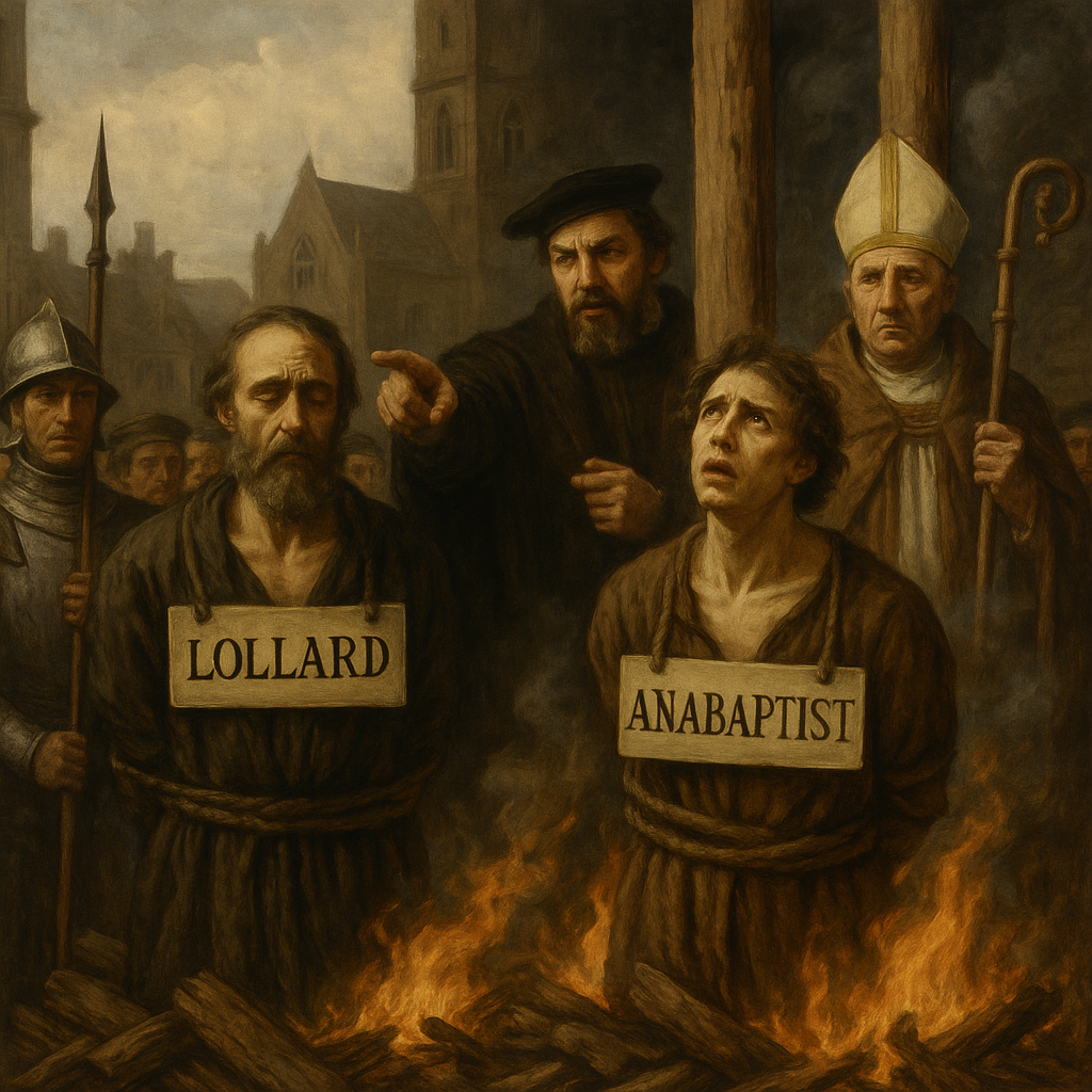 Baptist persecuted by Catholics and Protestants for the faith